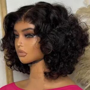 Peluca Boho Ondulada 20” HD Lace 5x5 – Estilo Natural y Desenfadado Premium